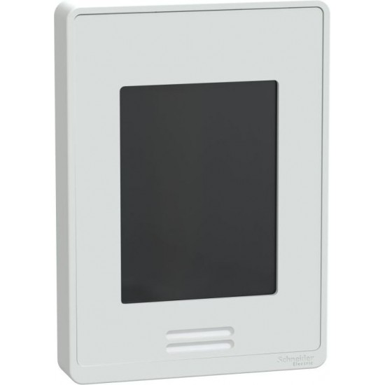 Līnijas sprieguma ventilatora spoles telpas kontrolieris: BACnet MS/TP, RH sensors un vadība, PIR kustības sensors, balts C Līnijas sprieguma ventilatora spoles telpas kontrolieris: BACnet MS/TP, RH sensors un vadība, PIR kustības sensors, balts C