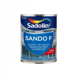 Sadolin Sando F Stipri matēta krāsa fasadēm un cokoliem BW 10L