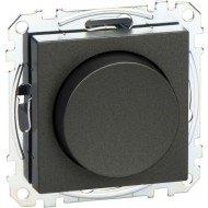 Диммер поворотный 400W, антрацит Exxact