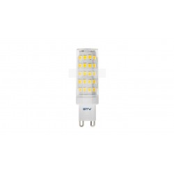 LED lampa, G9, 4000K, 6.5W, AC220-240V, 360°, 600lm, 57mA LD-G9P67W0-40 GTV