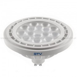 LED lampa, ES111, 4000K, GU10, 12,5W, AC220-240V, 120°, 1250lm, 109mA, balta LD-ES111NW13W120-00 GTV