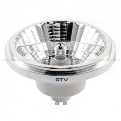 LED lampa, ES111, 4000K, GU10, 11.0W, AC220-240V, 25°, 900lm, 96mA, hroms LD-ES111NW11W25AG-01 GTV