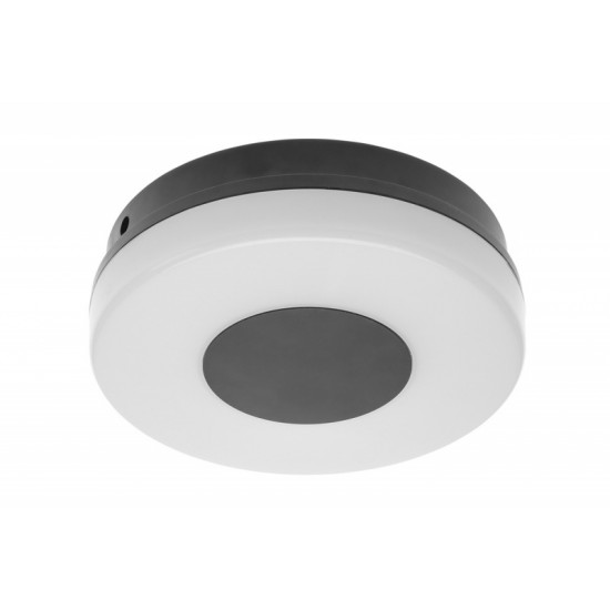 LED gaismeklis TWIST, 10W, 750lm, 175-250VAC, Ra>80, IP65, IK08, 120°, 4000K, apaļš LD-TWI10WOK-40 GTV