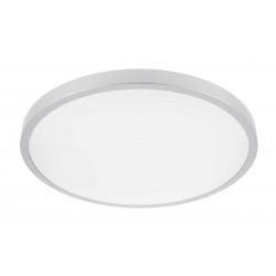 LED lampa ATOL, Ø400mm, 3000K, 32W, 2560lm, AC180-250V, 50/60 Hz, PF>0.9, IP54, sudrabs LD-ATOL32W-WW-02 GTV