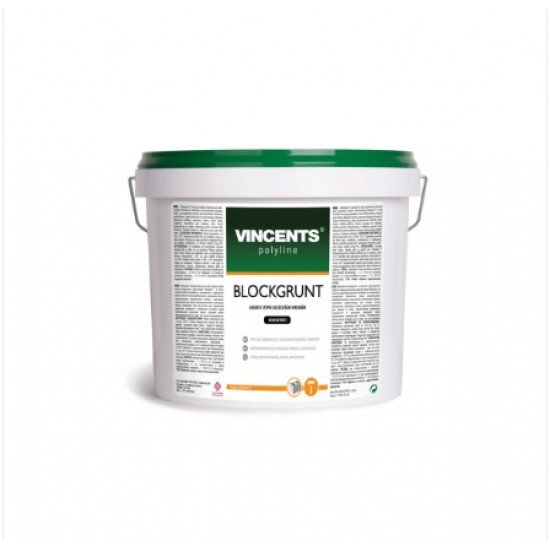 Vincents Polyline BlockgruntGrunts stipri uzsūcošām virsmām 5kg