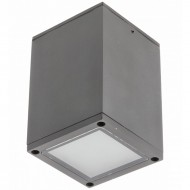 Светильник потолочный LENTO, алюминий, 100x130, IP54, max 35W, квадратный, графит OS-LEN100KWG-30 GTV