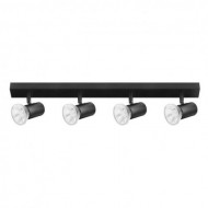 RIO SP 4, sienas un griestu lampa, E27 maks. 4x60W, IP20, melns