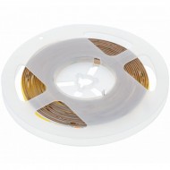 LED lente COB 12V, 480LED/m, 8mm, 10W/m, silti balta, 2x1m mini pastiprinātāja vads LD-COB12V-20-CBPQ GTV