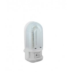 Nakts gaismeklis rozetei DEO LED 1W 59 lm 6500K