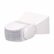 Regulējams PIR kustības sensors 360°/180°, IP65, Mikroviļņu sensors 180/360°, IP65, 1200W, balts