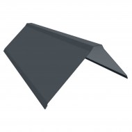 Ruukki 40 Metāla kore, RA9AR, 0.5mm, 195x195mm, 2000mm, RR2H3/Antracīta