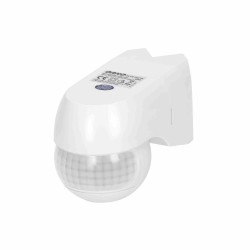 Kustības sensors 220°, IP44, balts