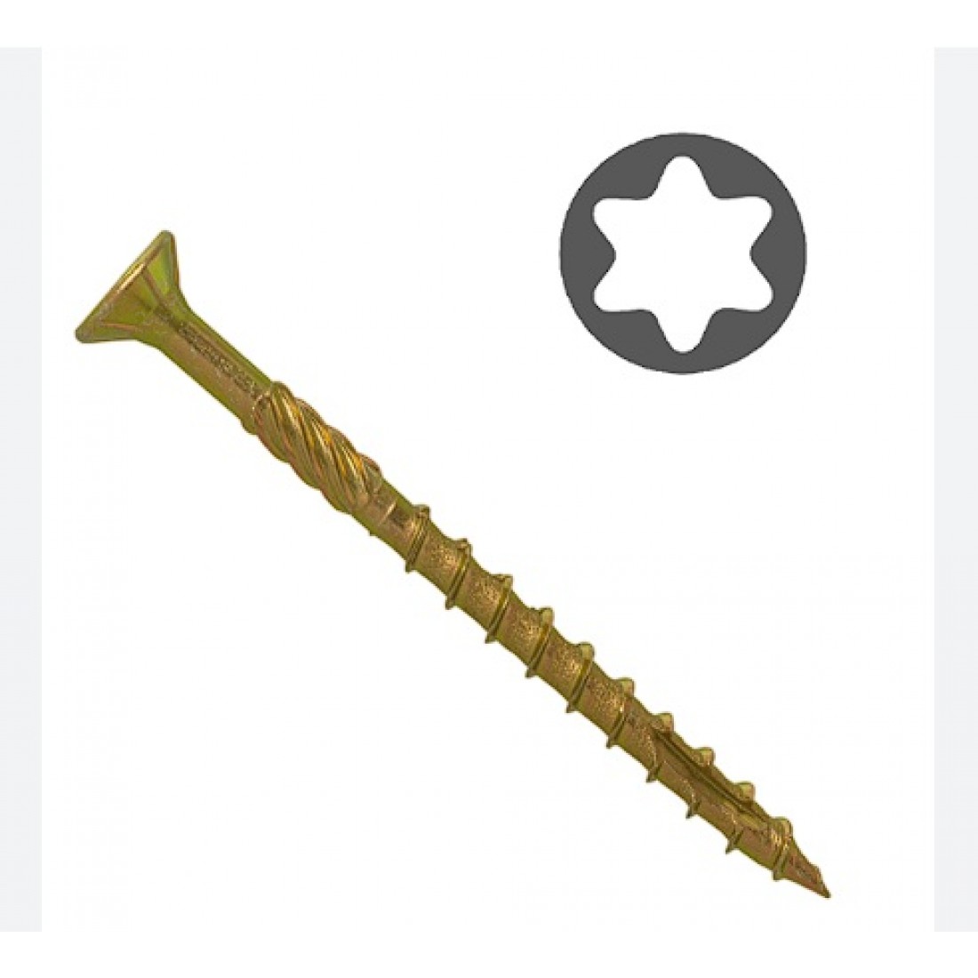 Купить Easy-Fix Шуруп по дереву Torx 20 , 4x35mm (500 шт.) в Риге и по ...
