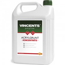 Vincents Polyline Acrylgrunt koncentrāts 1:9, virsmas grunts 5L