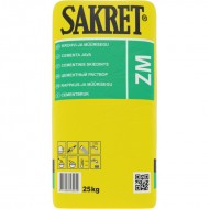 Sakret ZM Цементный раствор для кладки и оштукатуривания, класс М10 , 25кг