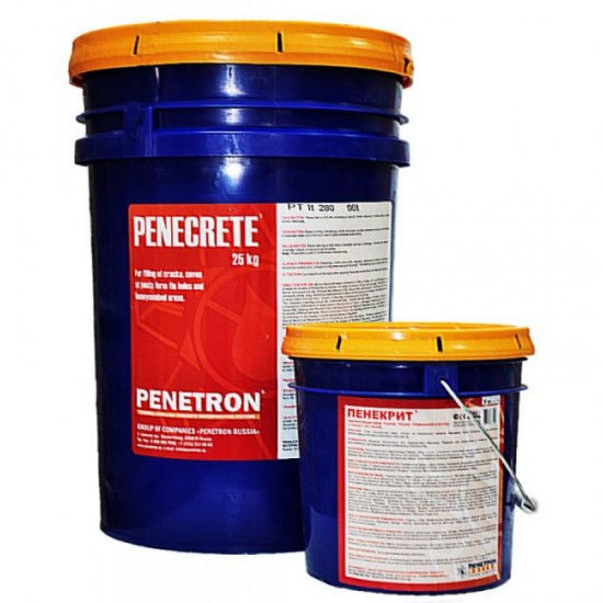 Penetron Penecrete Mortar šuvju hidroizolācija, 25kg