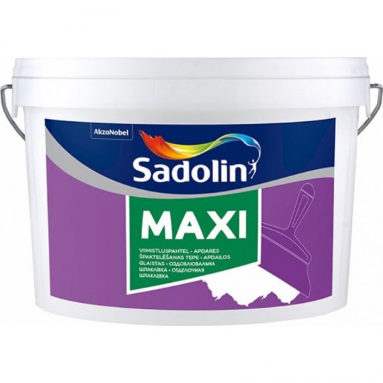 Sadolin Maxi smalkgraudaina špaktelēšanas tepe, balta, 2.5L