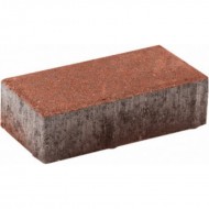 Betono Mozaika Bruģis Prizma 8B 200x100x80mm Sarkans