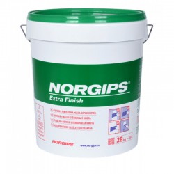 Norgips Extra Finish gatavā apdares špaktele (Zaļa), 28kg