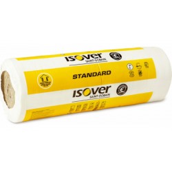 Isover Standart Roll 40 (KT40) minerālvate ruļļos 100x1220x7000mm, 8.54m2