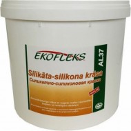 Ekofleks AL37 Silikāta-silikona krāsa fasadēm (bāze) 10L