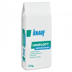 Knauf Uniflott Impragniert šuvju ģipša špaktele mitrām telpām, 5kg