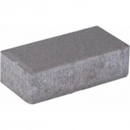 Betono Mozaika Bruģis Prizma 6 200x100x60mm Pelēks (palete)