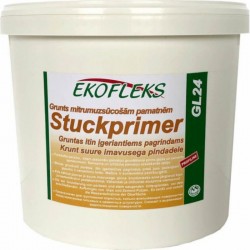 Ekofleks Stuckprimer GL24 grunts mitrumuzsūcošām pamatnēm (koncentrāts), 15L