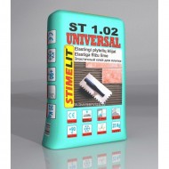 Stimelit ST 1.02 UNIVERSAL эластичный плиточный клей (C2TE), серый, 25кг