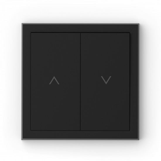 043-607 ADRIA кнопка для управления жалюзи 10A, 250V~, чёрная 043-607 ADRIA кнопка для управления жалюзи 10A, 250V~, чёрная