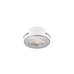 Dekoratīvs SMD LED armatūra 230V, 3 W, 330 lm, Krāsa: sudraba, Gaismas krāsa: neitrāli balta