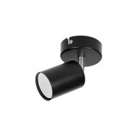 DOA SP 1 sienas un griestu lampa, melna, GU10, maks. 50W, IP20