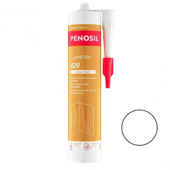 Penosil LightFiller 620 Viegls akrila aizpildītājs 300ml balts