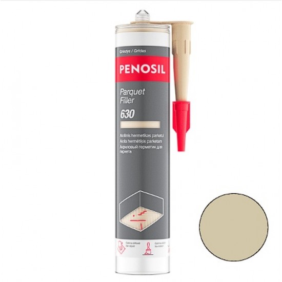 Penosil Parquet Filler 630 Akrila hermētiķis parketam 300ml 