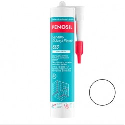 Penosil Sanitary SilAcryl Elastic 633 Silikonizēts sanitārais akrila hermētiķis 300ml balts