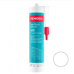 Penosil Wet Room Silicone 323 Skābs sanitārais silikona hermētiķis 280ml caurspīdīgs