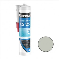 Ceresit CS 25 Sanitārais silikona hermētiķis, 280ml, pelēks (07)