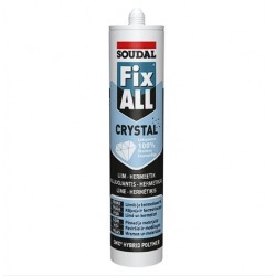 Soudal Fix ALL Crystal Hibrīda polimēru līme/hermētiķis, caurspīdīgs, 290ml