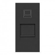 NOEN RJ45 ligzdas modulis mēbeļu savienojuma panelim, melns
