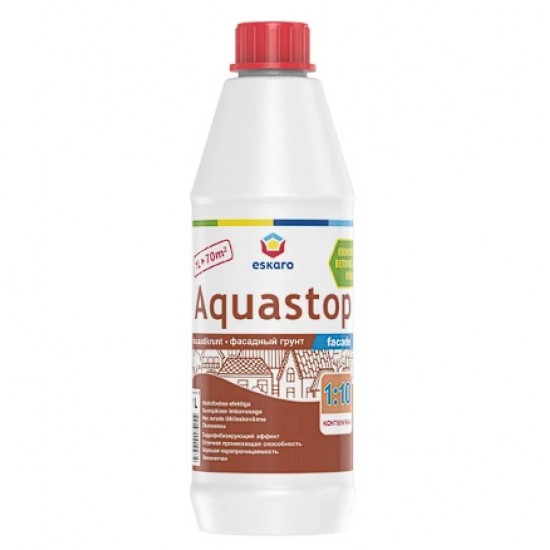 Eskaro Aquastop Facade Grunts koncentrētām minerālu virsmām, 1L