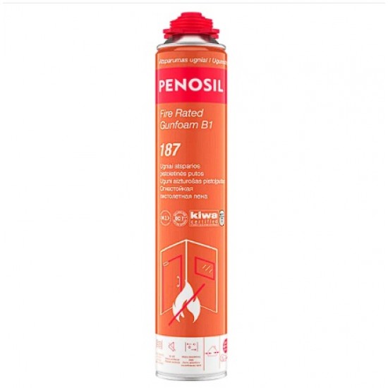 Penosil Fire Rated Gunfoam B1 187 Profesionālas ugunsdrošas putas 750ml