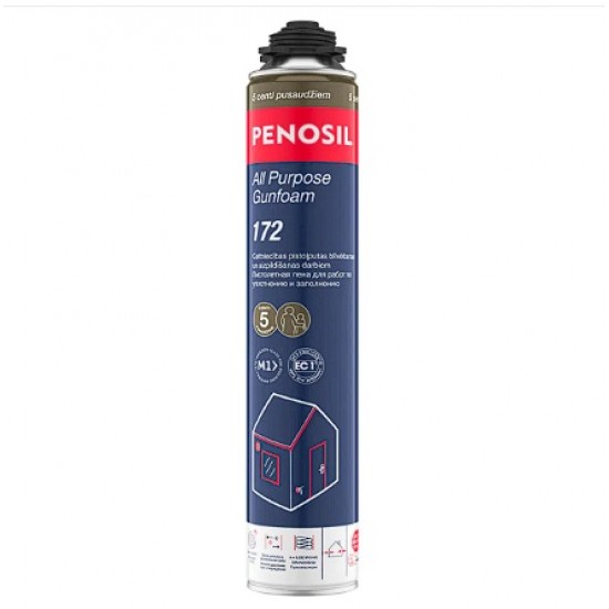 Penosil All Purpose Gunfoam 172 profesionālas celtniecības pistoļputas 750ml