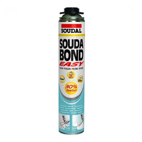 Soudal Soudabond Easy Gun Montāžas putu līme pistolei, orandža, 750ml