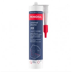 Penosil Universal Silicone 315 Universāls silikona hermētiķis 310ml, caurspīdīgs