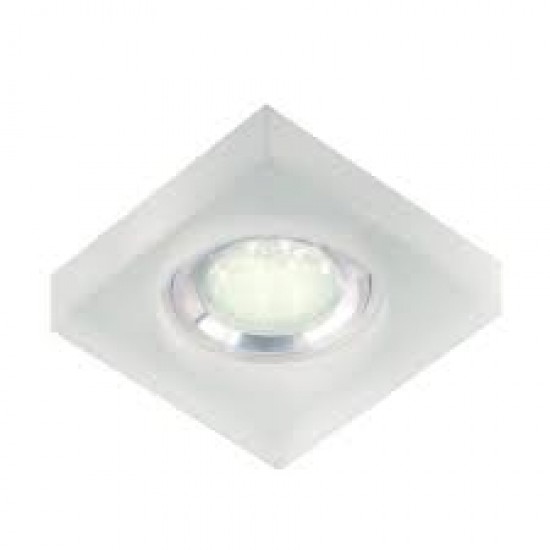 Griestu apgaismojuma punkta SMD LED armatūra 220-240V, 50 W, 48 lm, Krāsa: matēts stikls/hroms