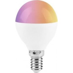 SMART LED spuldze AR TĀLVADĪBAS TUYA WIFI G45 E27 5 W