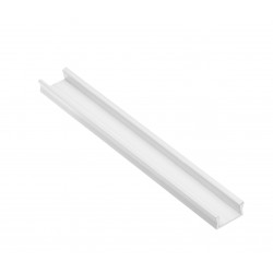 Alumīnija profils LED lentei, GLAX MINI virs galvas, 3 m, balts PA-GLAXMNK3M-AL-10 GTV