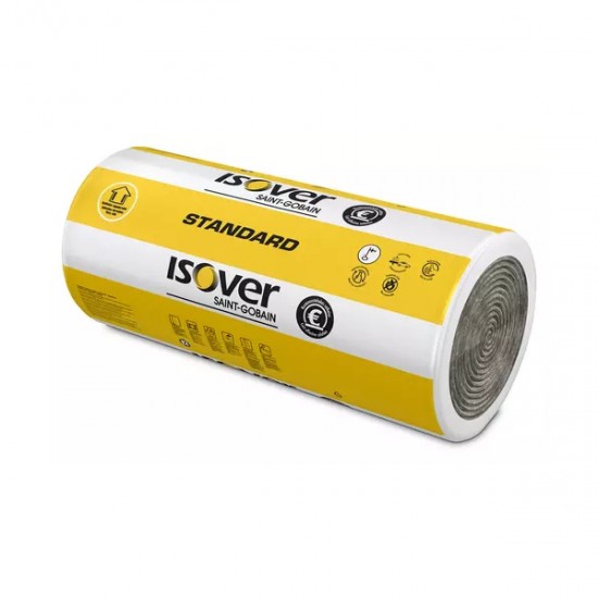 Isover Standard Roll 35 minerālvate ruļļos, 150x1220x4300mm, 5.246m2