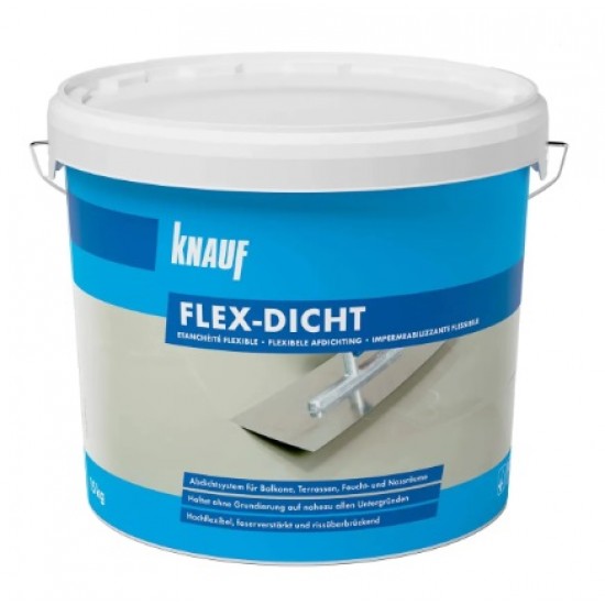 Knauf Flex-Dicht Hidroizolācija uz cementa un polimēra bāzes, 15kg