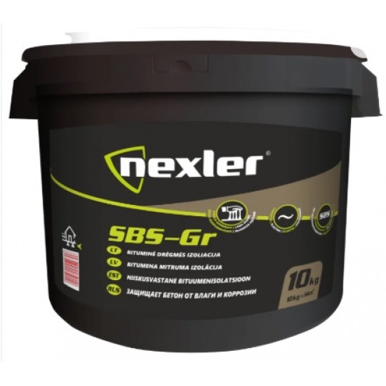 Nexler SBS-GR Modificēta pamatu bituma masa 10kg